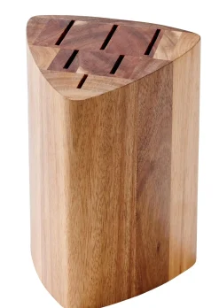 CASA Accesorios De Cocina|Acacia Bloque/Cuchillos P 6 Cuchillos Natural