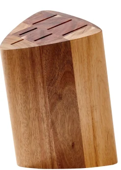 CASA Accesorios De Cocina|Acacia Bloque/Cuchillos P 6 Cuchillos Natural