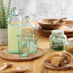 CASA Platos|Acacia Chic Plato Con Asa Natural