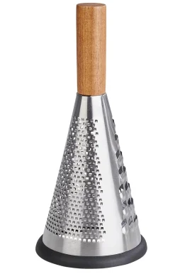 CASA Instrumentos De Cocina|Acacia Lux Rallador Plateado, Natural