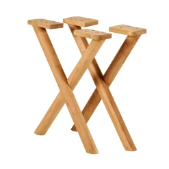 CASA Mesa De Comedor|Acacia Patas De Mesa X Juego De 2 Natural