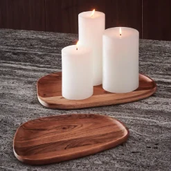 CASA Fuentes Para Servir|Acacia Style Fuente Natural