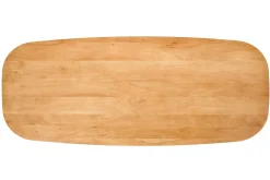 CASA Mesa De Comedor|Acacia Tablero Redondeado Natural