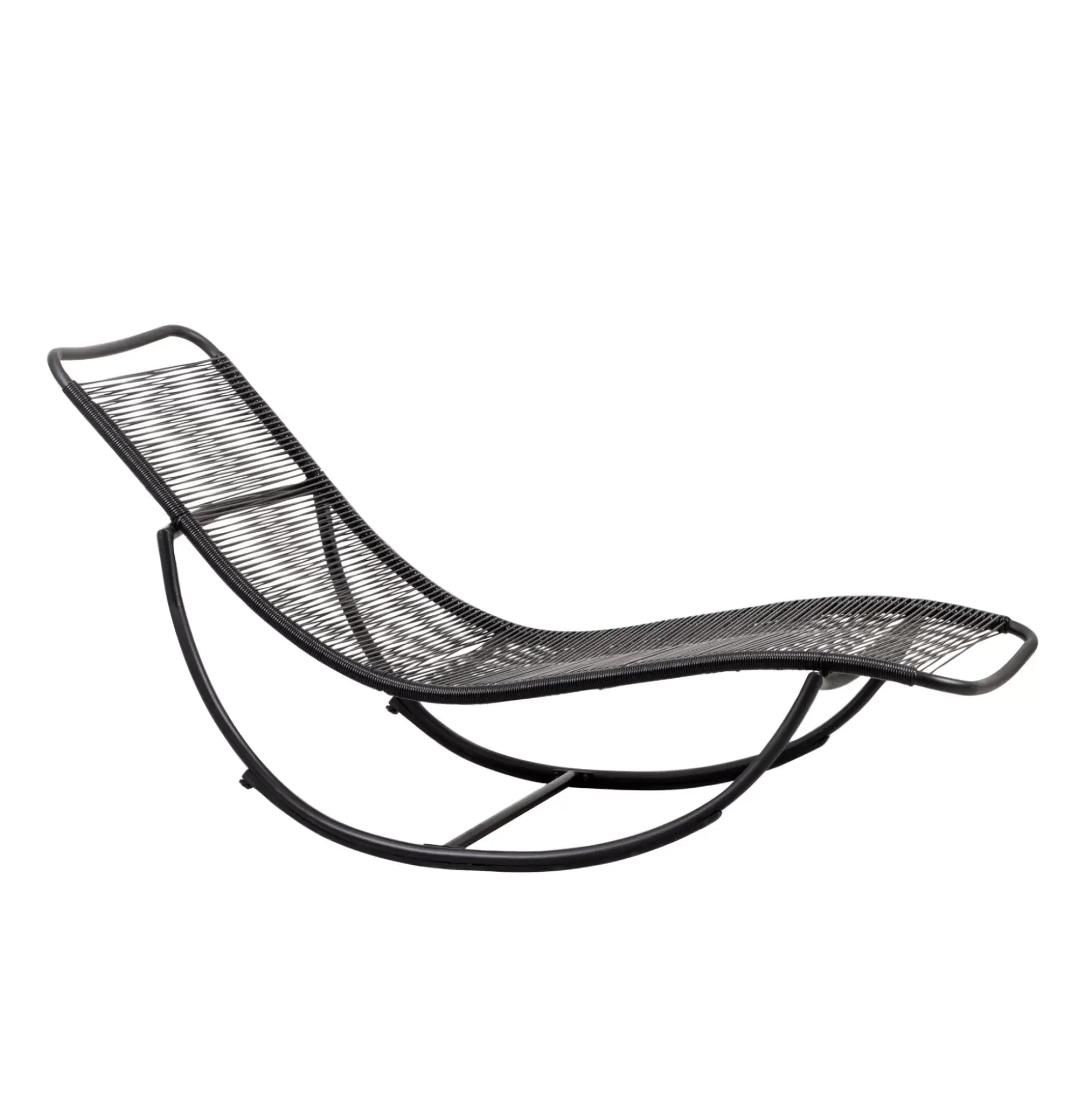 CASA Hamacas De Exterior|Acapulco Mecedora Negro