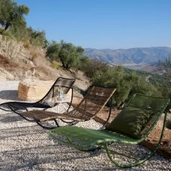 CASA Hamacas De Exterior|Acapulco Mecedora Negro