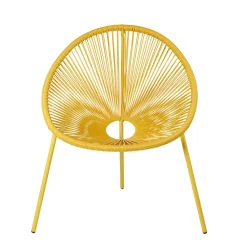 CASA Sillas Lounge|Acapulco Silla Lounge Amarillo