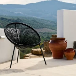 CASA Sillas Lounge|Acapulco Silla Lounge Negro