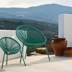 CASA Sillas Infantiles|Acapulco Silla Para Ninos Aguamarina