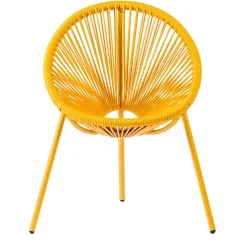 CASA Sillas Infantiles|Acapulco Silla Para Ninos Amarillo