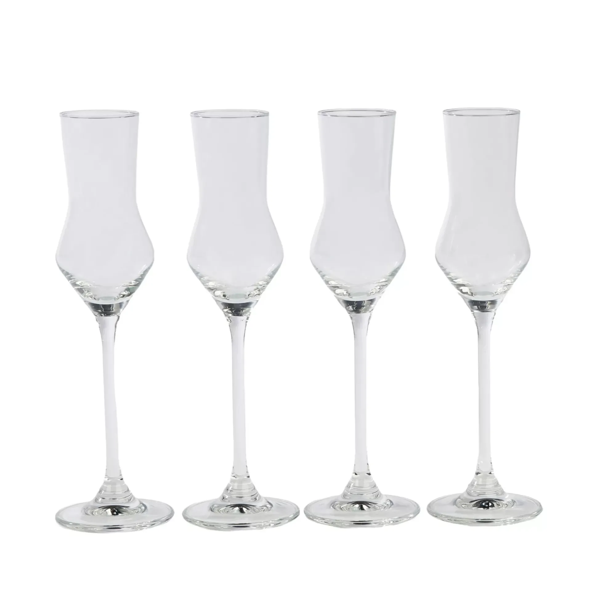 CASA Copas De Cóctel|After Dinner Copas De Grappa Juego De 4 Transparente