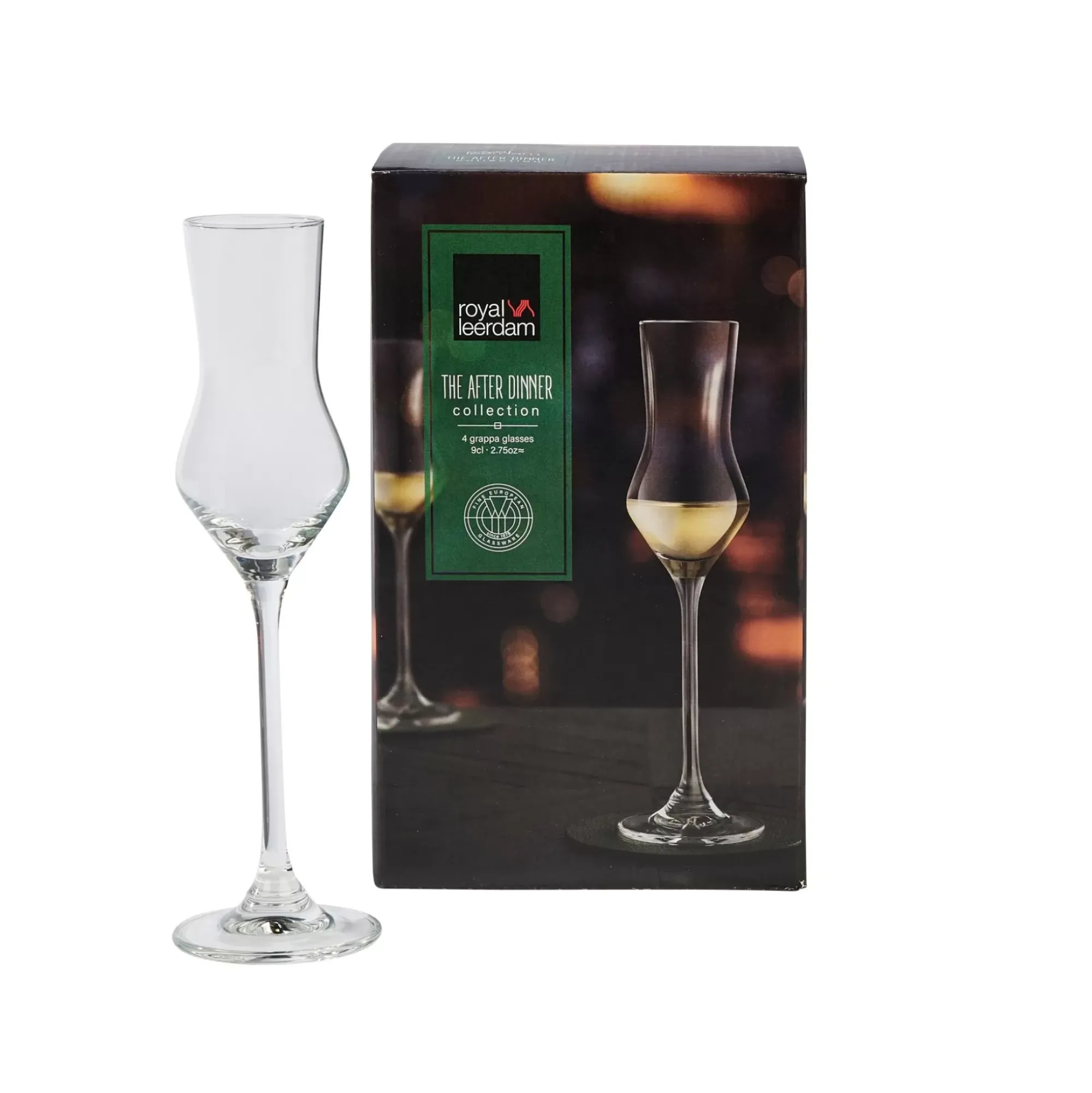 CASA Copas De Cóctel|After Dinner Copas De Grappa Juego De 4 Transparente