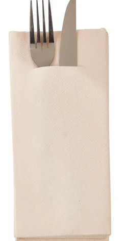 CASA Servilletas|Airlaid Servilletas Cubierto Juego De 12 Beis