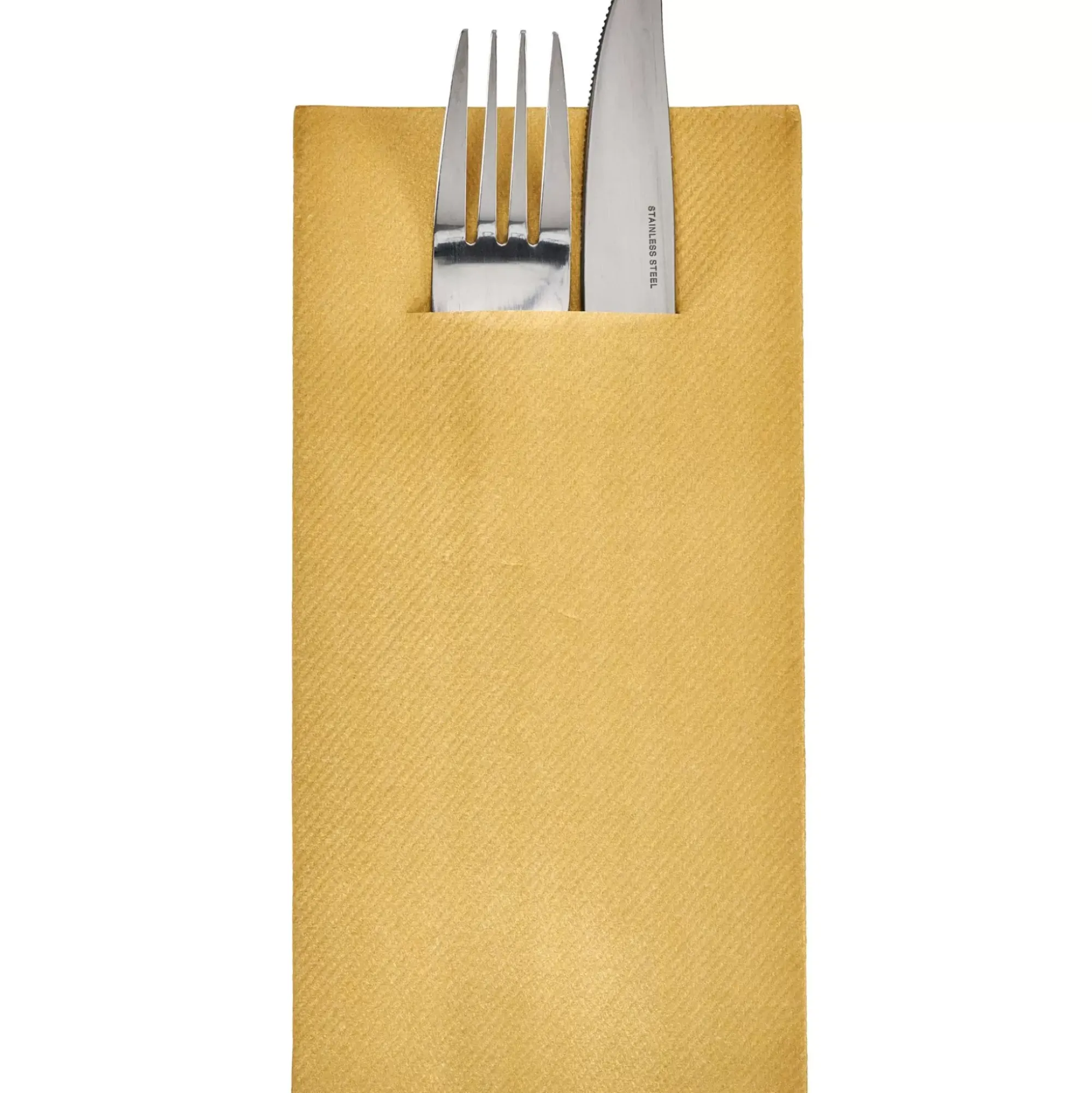 CASA Servilletas|Airlaid Servilletas/Cubiert. Juego De 12 Dorado