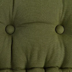 CASA Cojines De Asiento|Alda Cojin Colchon Verde Oscuro