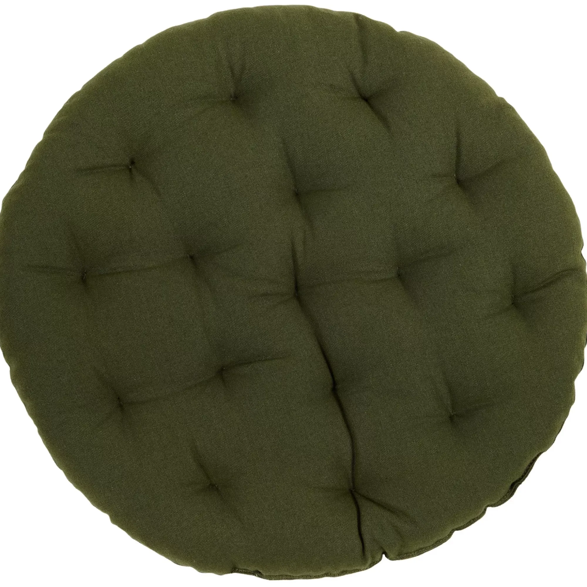 CASA Cojines De Asiento|Alda Cojin De Asiento Verde Oscuro