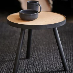 CASA Mesas Auxiliares|Alexis Mesa Auxiliar Negro, Natural
