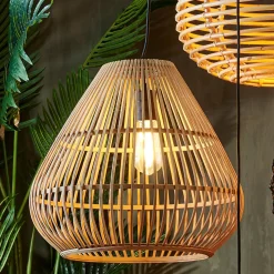 CASA Lamparas Colgantes|Alis Lampara Para Colgar E27 Natural