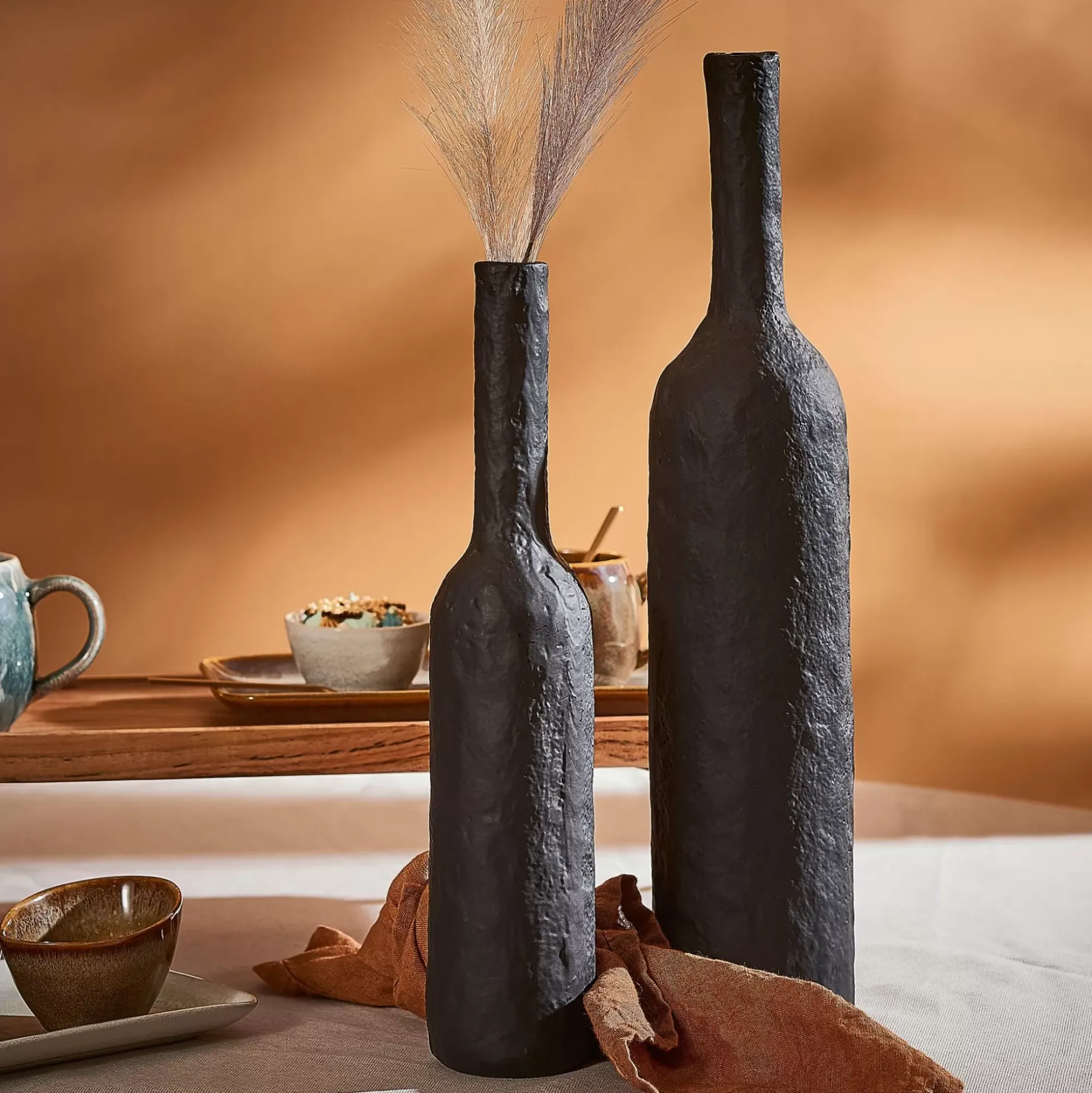 CASA Floreros|Alu Florero Negro