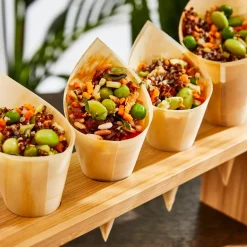 CASA Aperitivo Y Tapas|Apero Eco Cucuruchos Juego De 20 Natural