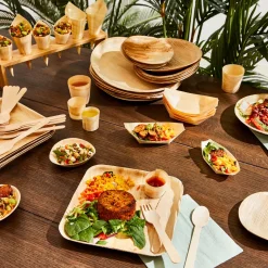 CASA Aperitivo Y Tapas|Apero Eco Fuentes Juego De 20 Natural