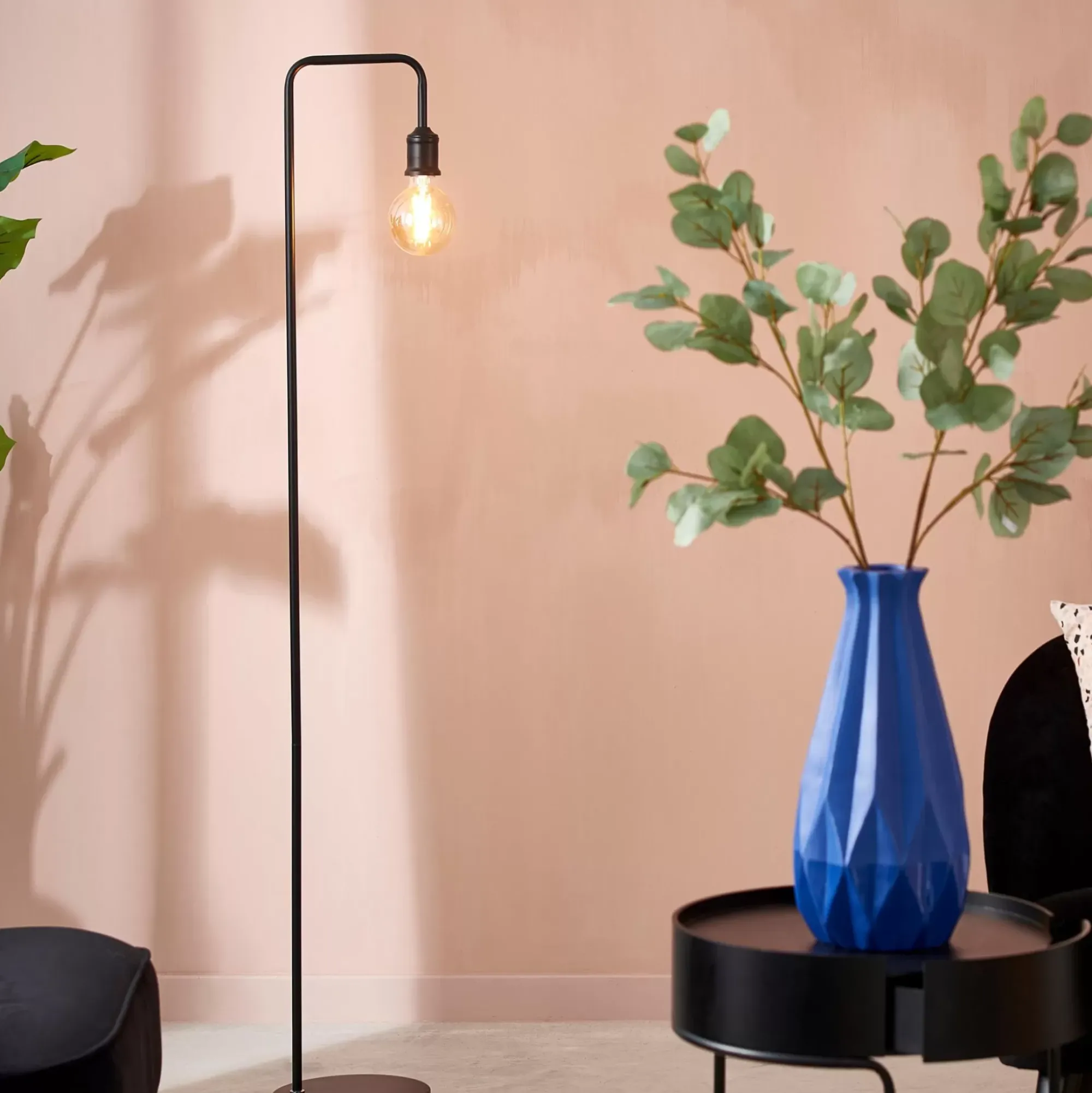 CASA Lamparas De Pie|Arche Lampara De Pie Negro