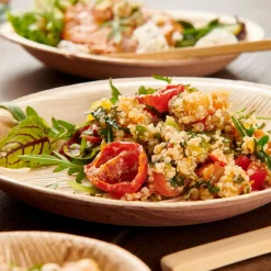 CASA Platos|Areca Leaf Cuencos Juego De 6 Natural