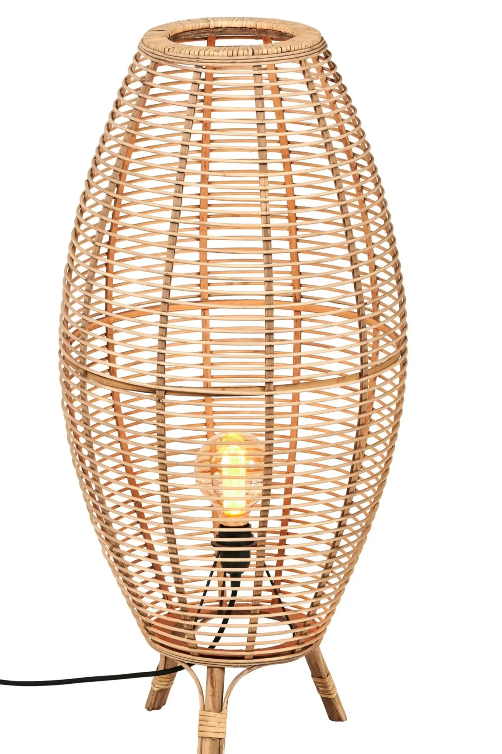 CASA Figuras Decorativas|Arzu Lampara De Pie E27 Natural