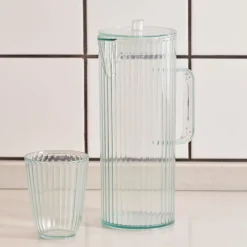 CASA Jarras|Aura Green Jarra Con Tapa Verde