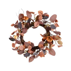 CASA Decoracion Colgante|Autumn Corona De Hojas Marron