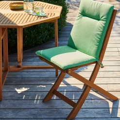 CASA Cojines De Jardín|Azur Cojines De Jardín Para Silla Pleg Verde