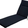 CASA Cojines De Jardín|Azur Cojines De Jardín Para Tumbona Negro