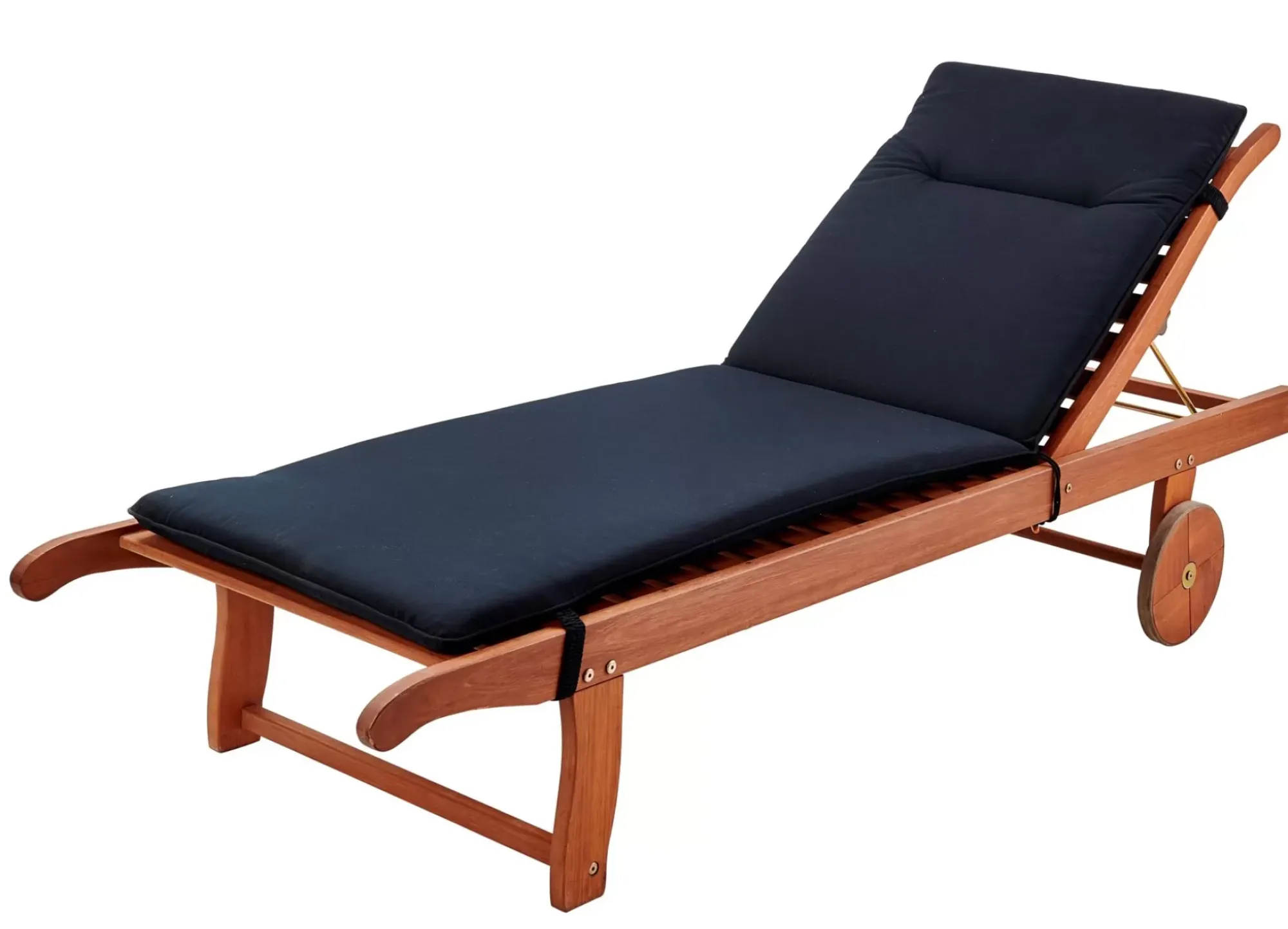 CASA Cojines De Jardín|Azur Cojines De Jardín Para Tumbona Negro