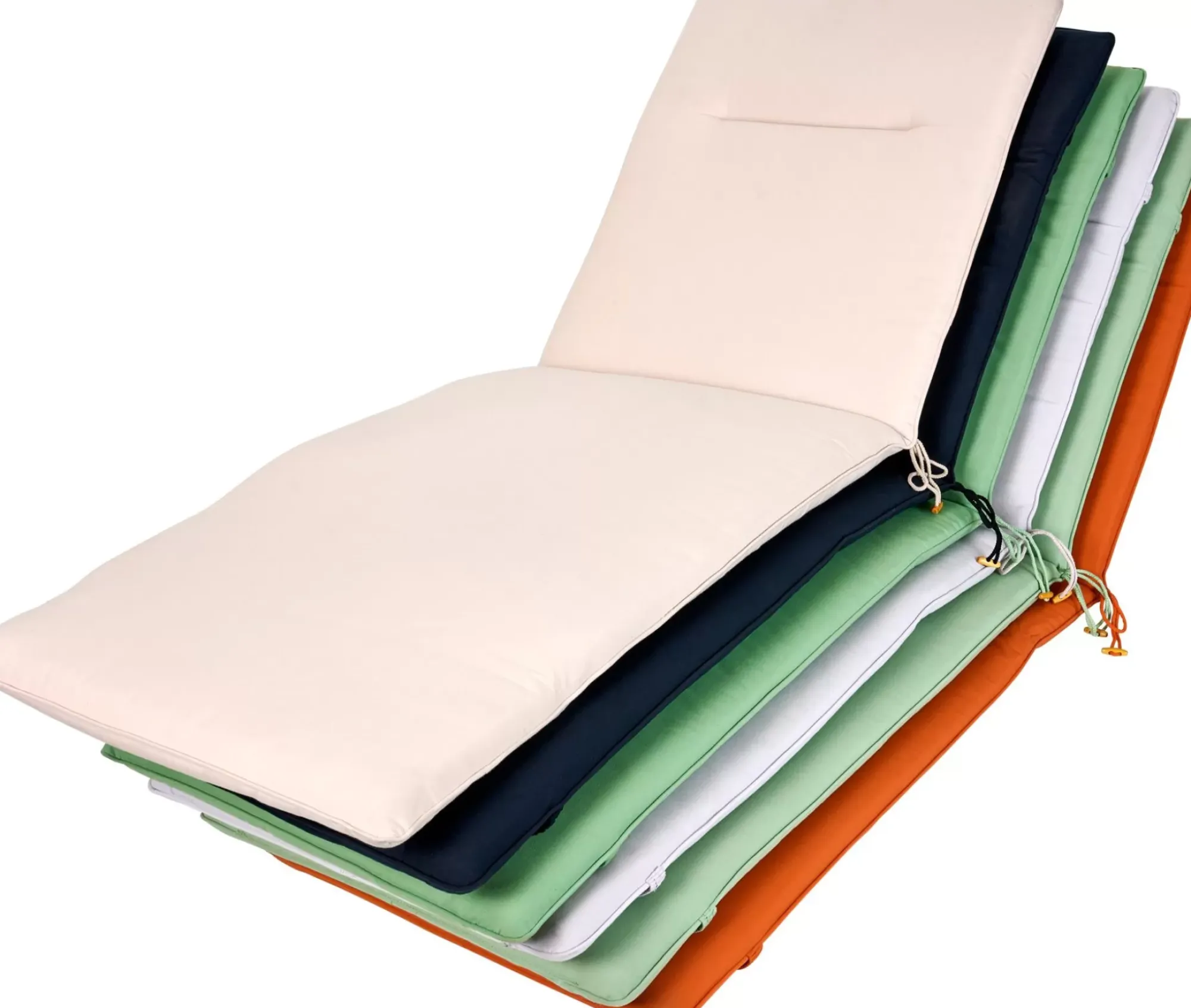 CASA Cojines De Jardín|Azur Cojines De Jardín Para Tumbona Negro