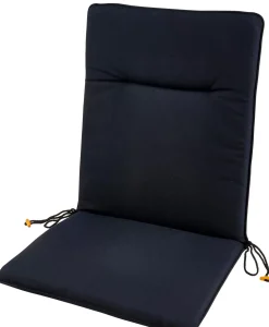 CASA Cojines De Jardín|Azur Cojines De Jardín Para Silla Pleg Negro