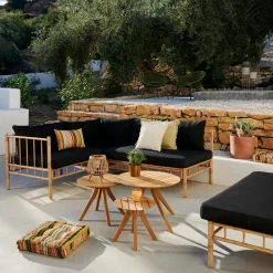 CASA Conjuntos Lounge|Bambolette Silla Esquinera Aspecto Bambu