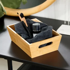 CASA Cestas De Cajonera|Bamboo Organizador Natural