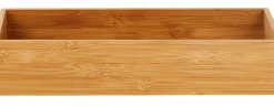 CASA Accesorios De Cocina|Bamboo Organizador Para Cajon Natural