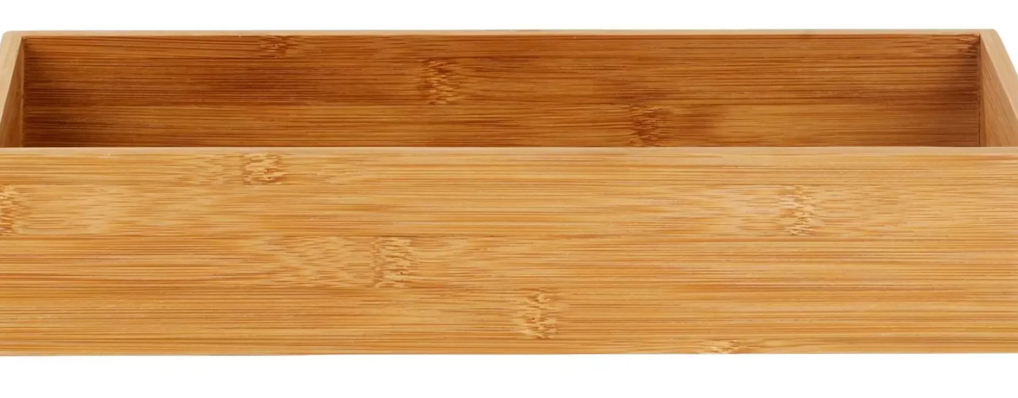 CASA Accesorios De Cocina|Bamboo Organizador Para Cajon Natural