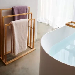 CASA Muebles De Baño|Bamboo Toallero Natural