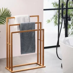 CASA Muebles De Baño|Bamboo Toallero Natural