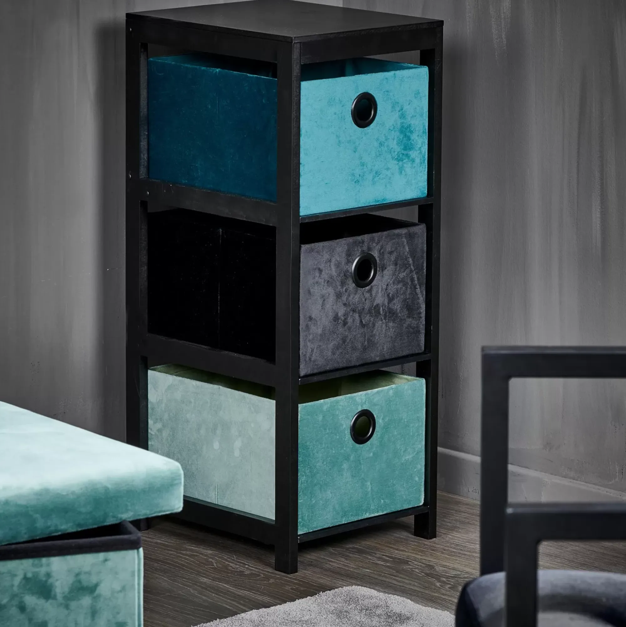 CASA Estanterías|Basic Estanteria Negro