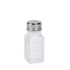 CASA Tarros|Basic Salero Y Pimentero Plateado, Transparente