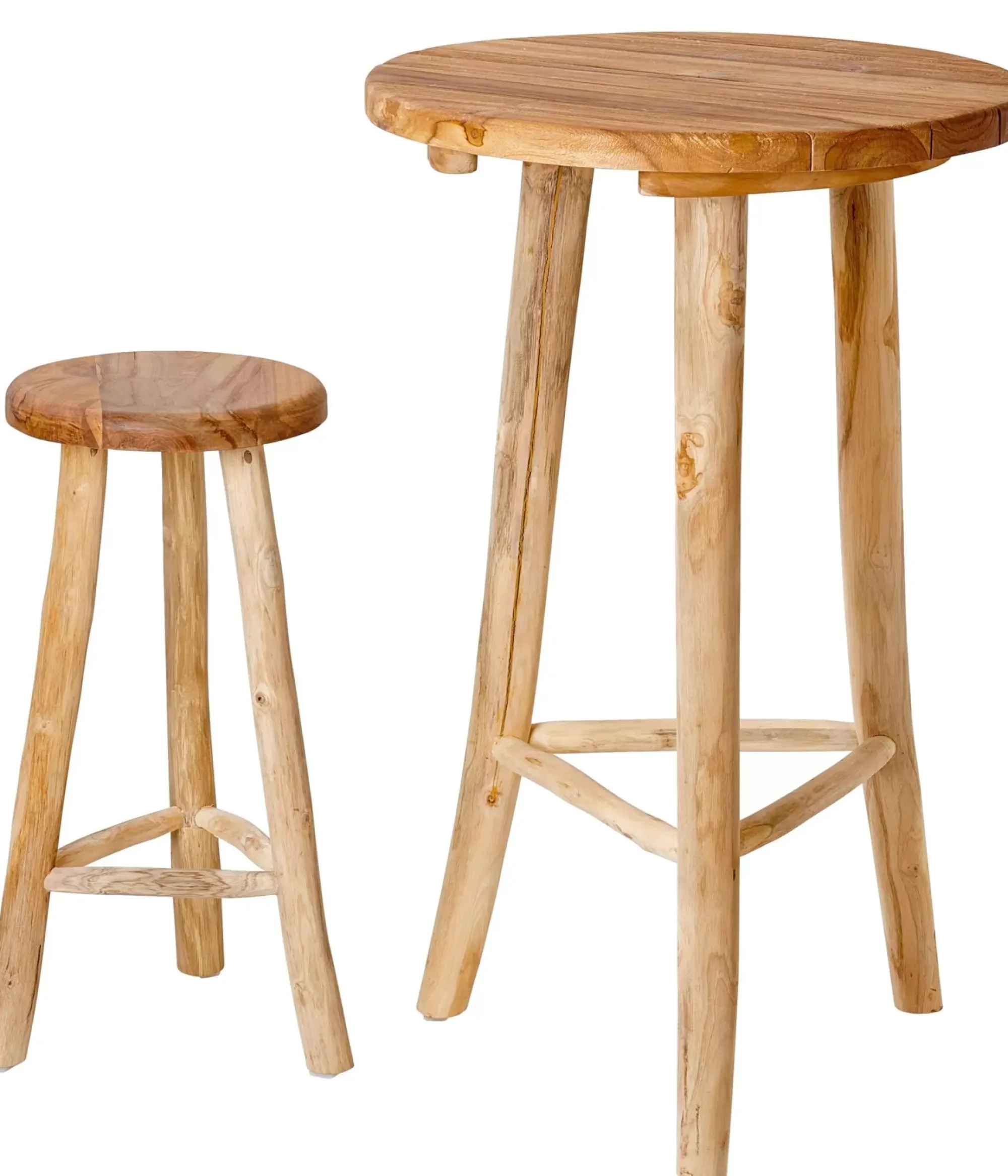 CASA Taburetes De Bar|Batang Taburete Bar Natural