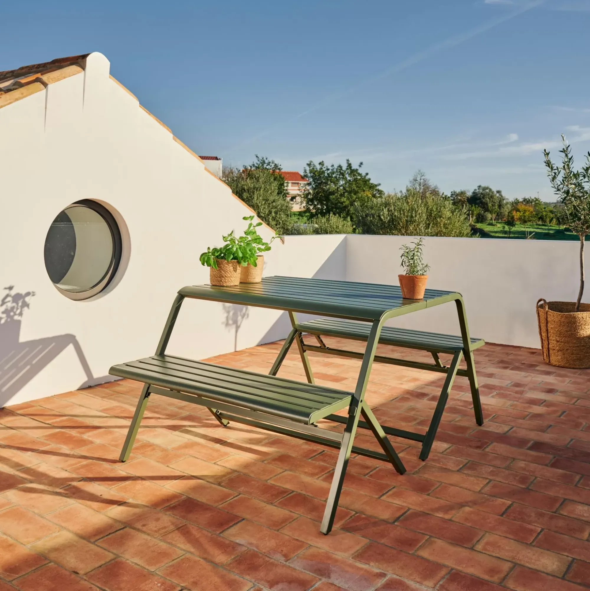 CASA Conjuntos Para Balcon|Bergen Mesa Para Balcon Tambien Mesa/Plantas