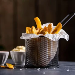 CASA Aperitivo Y Tapas|Black Cesta Para Servir Negro