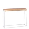 CASA Consolas|Blok Consola Blanco, Natural