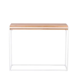 CASA Consolas|Blok Consola Blanco, Natural