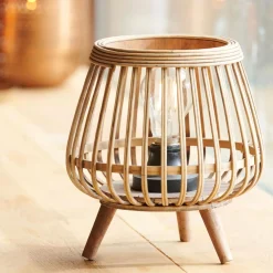 CASA Lamparas De Mesa|Bloq Lampara E27 2X Pila Aa No Incl.