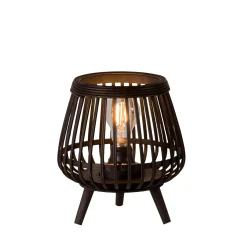 CASA Lamparas De Mesa|Bloq Lampara Led E27 2X Pila Aa No Incl.