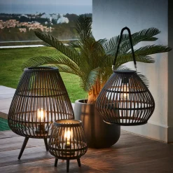 CASA Lamparas De Mesa|Bloq Lampara Led E27 2X Pila Aa No Incl.